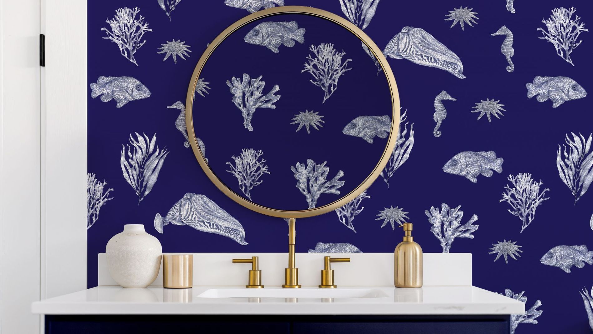 2000px XVstripes, Solent Snapper Quink Blue Wallpaper, £120, 8204031.jpg