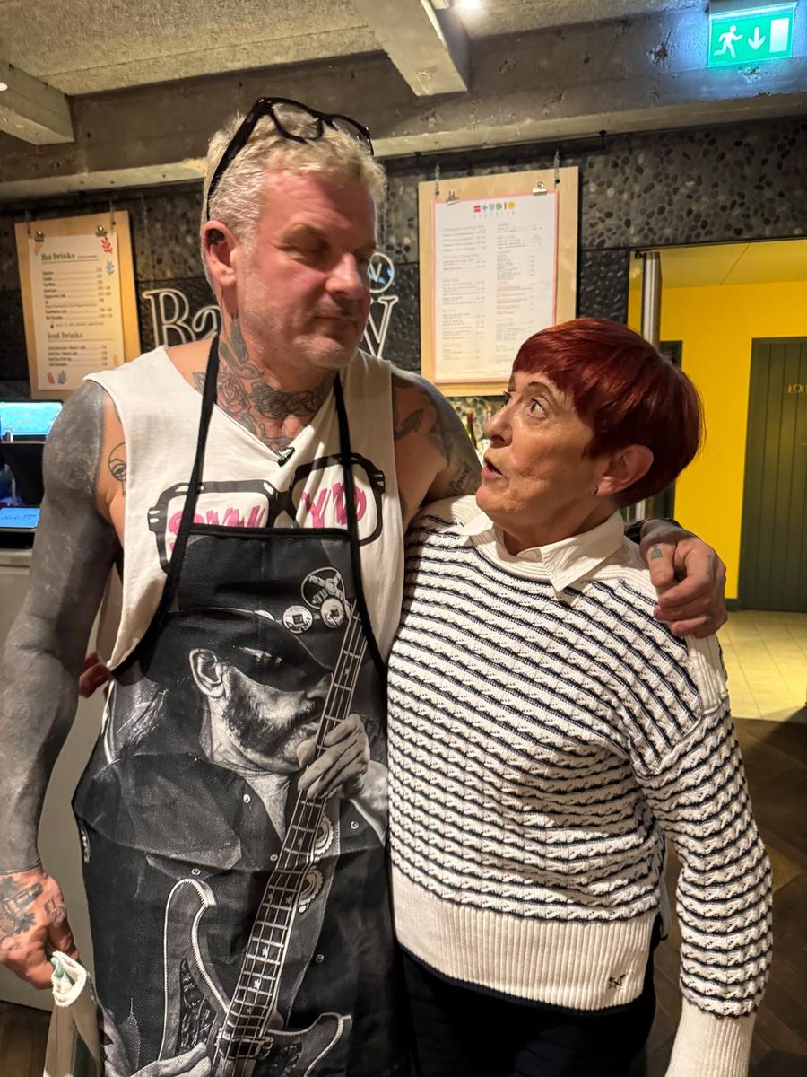 Chef Danielle with Mathew Pritchard  is a Welsh professional skateboarder, stunt performer, and celebrity chef known for blending veganism with a rebellious, prank-filled persona. 