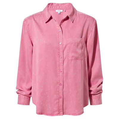 Irena Women's Shirt Long Sleeve - Rose Quartz