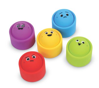 Rainbow Emotion Fidget Poppers