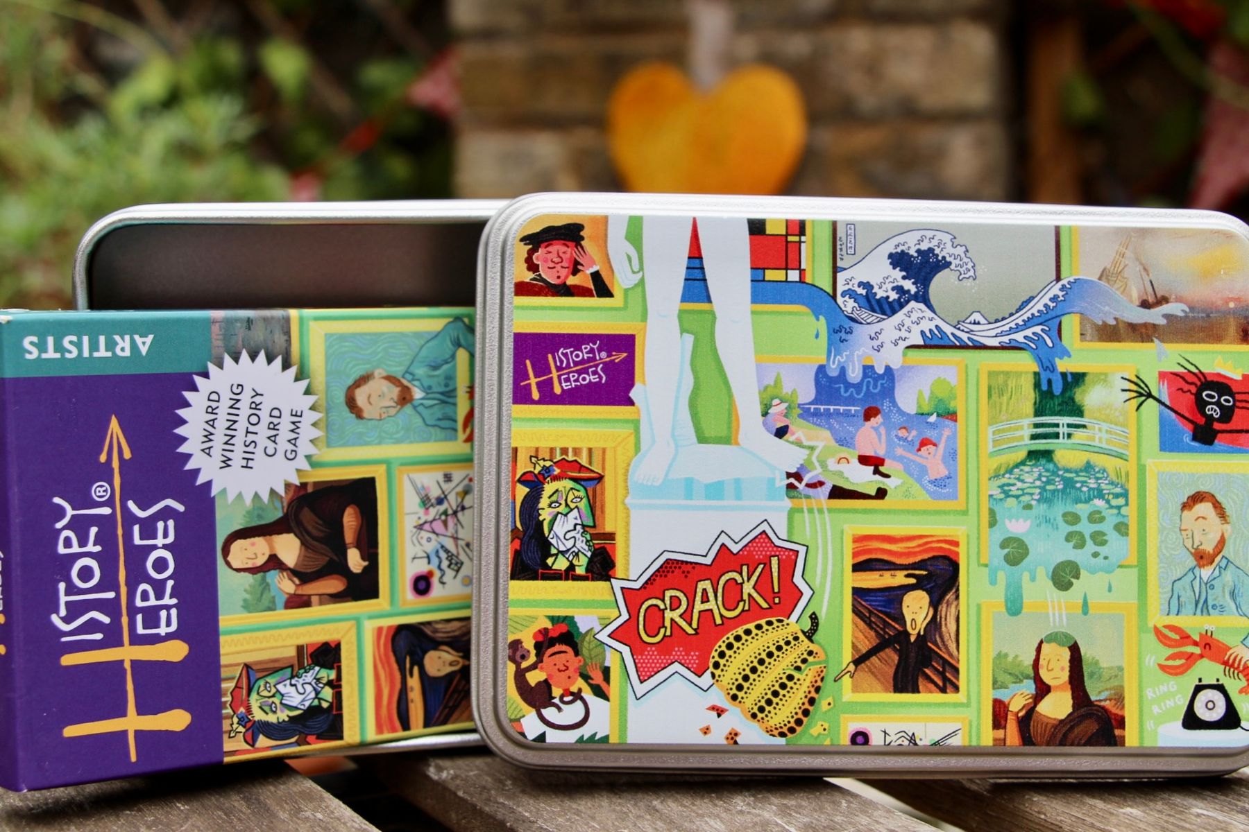 History Heroes ARTISTS Gift Tin