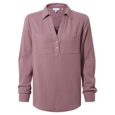 Cruise Women's Long Sleeve Shirt - Mauve