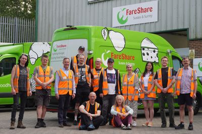 FareShare Sussex & Surrey team