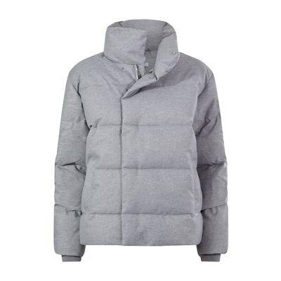 Allitt Womens Short Insulated Padded Jacket - Ice Grey Melange