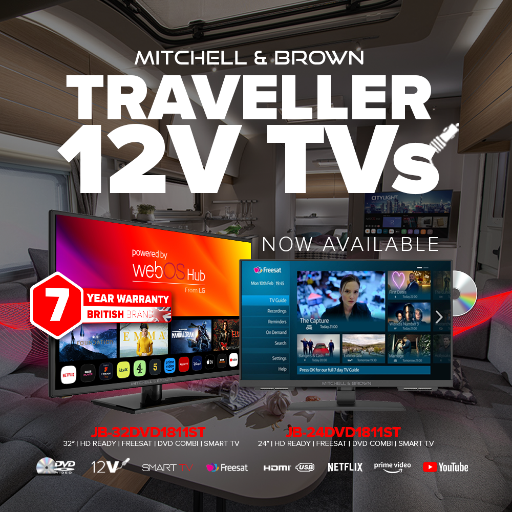 Mitchell & Brown 12V Smart TVs                                               