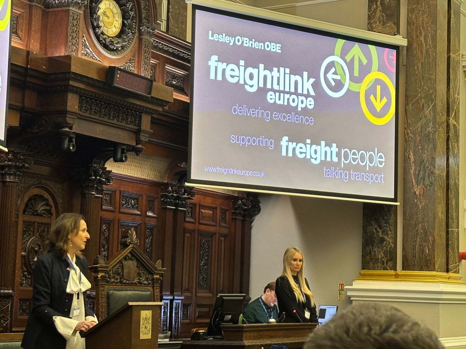 Proceedings at the 2025 mock trial arranged by Freight People, for which McCarron Coates was the headline sponsor.