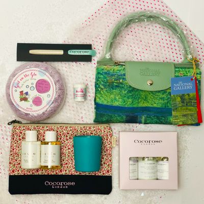 The Travel Box gift hamper from Cocorose London