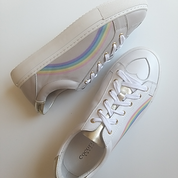 Hoxton Rainbow charity trainers from Cocorose London