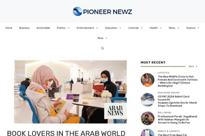 Screencapture of Pioneer Newz
