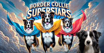Border Collie Superstars, one of the features on the Dogcast - the first-ever podcast by dogs, created by Border Collie Trust GB