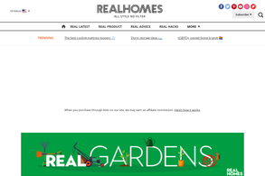 Screencapture of Real Homes