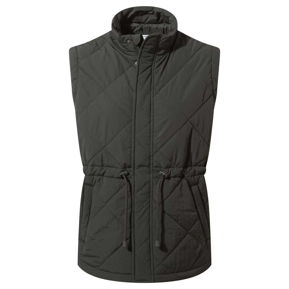 Cassly Women's Padded Gilet - Washed Black