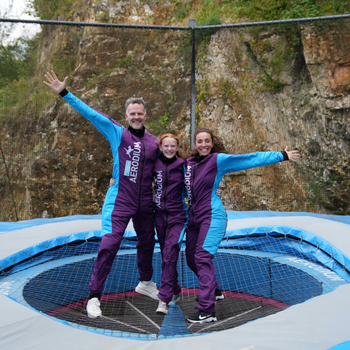 Family at the Skydiving Experience