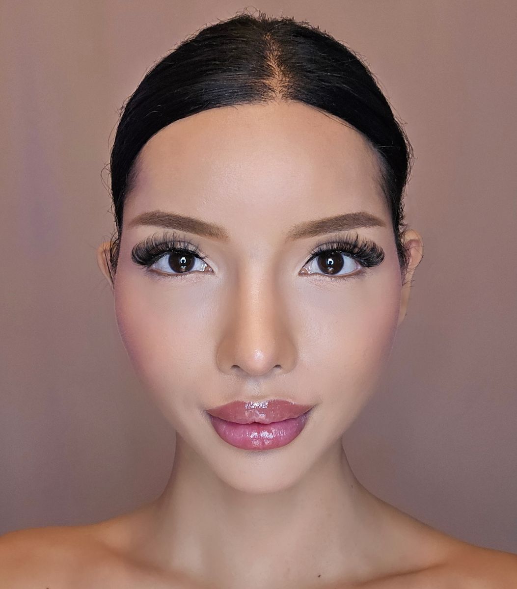 Founder Zii Lizard wearing vegan lashes from her brand, LZRD LASH