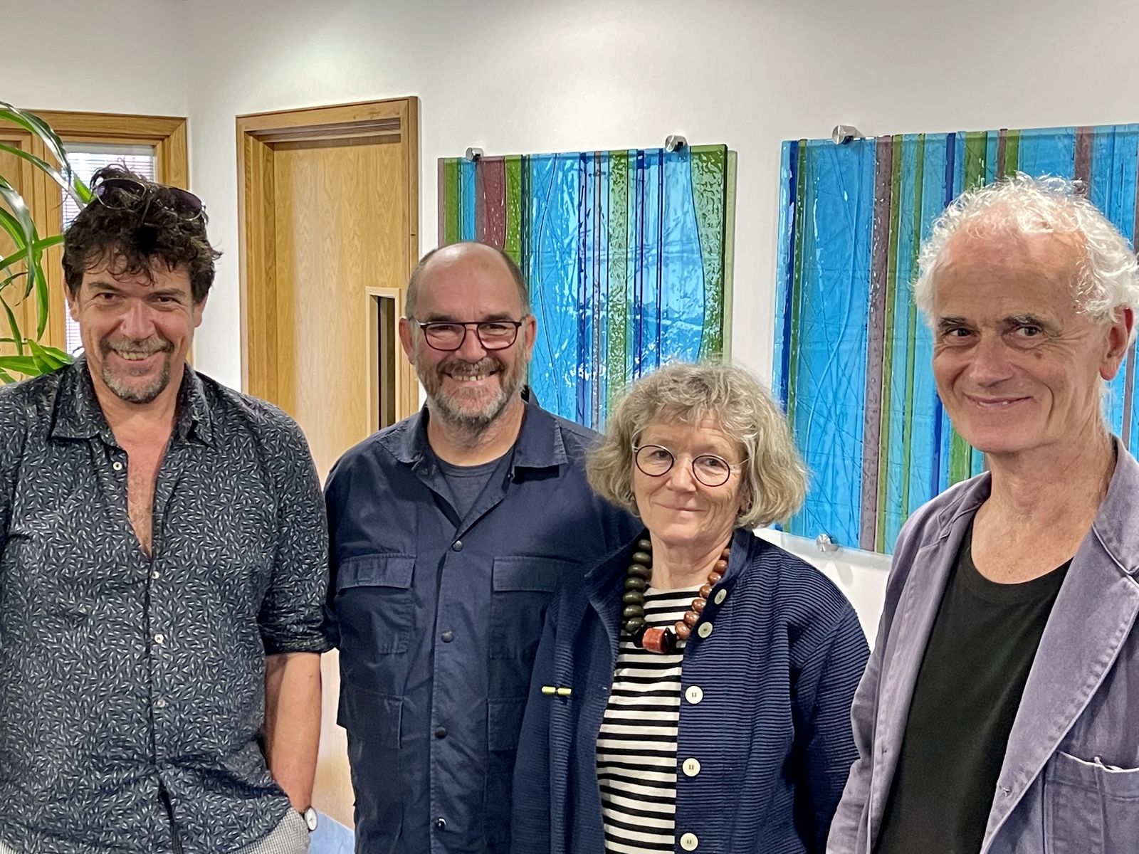 The judges are (.L-R) Alex Leith, Chris Kendall, Dinah Casson and Julian Bell