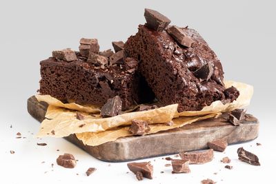 Chef Danielle's decadent Vegan Chocolate Brownies.
