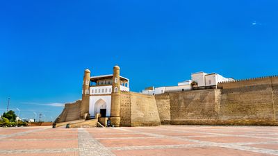 Ark fortress in Bukhara, Uzbekistan dreamstime_m_101495448.jpg