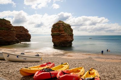 Kayak and boat hire at Ladram Bay Holiday Park.jpg