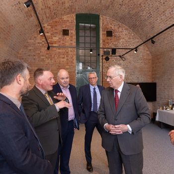The Duke of Gloucester visits Newhaven Fort .JPG
