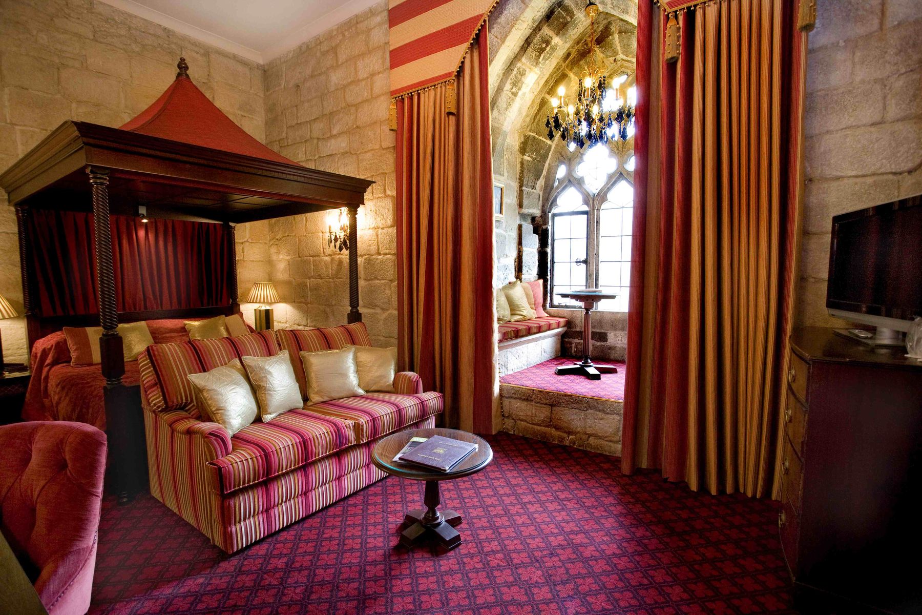 The Greenwich Room at Langley Castle Hotel