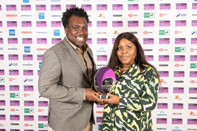 Nicola Martin, winner of the AI Champion Award at the 2024 Bupa everywoman in Technology Award.