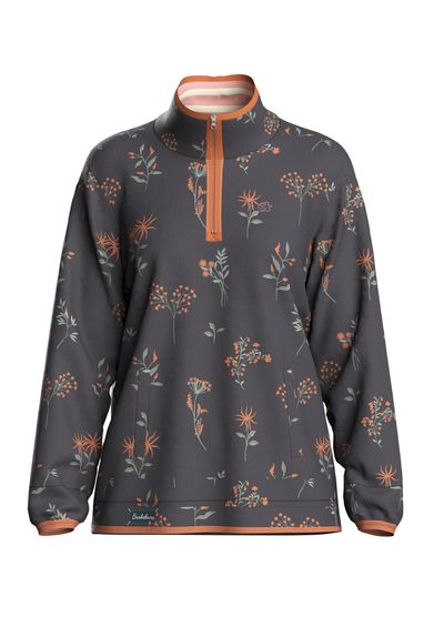 Brakeburn Printed Quarter Zip Sweatshirt (cut out) - £59.99