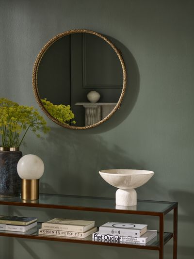 York Round Mirror