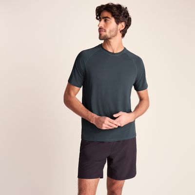 Maddox Men's Short Sleeve Performance T-Shirt - Aegean Teal