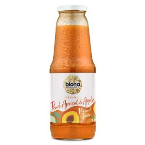 Biona Organic Peach Apricot & Apple Pressed Juice 1L