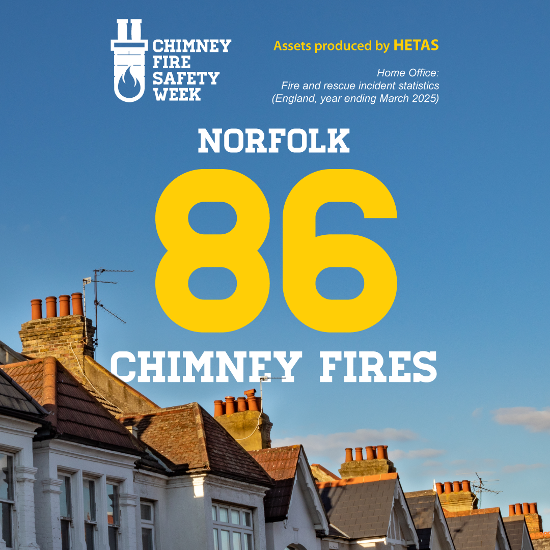 Chimney Fire Safety Week Infographic - Norfolk