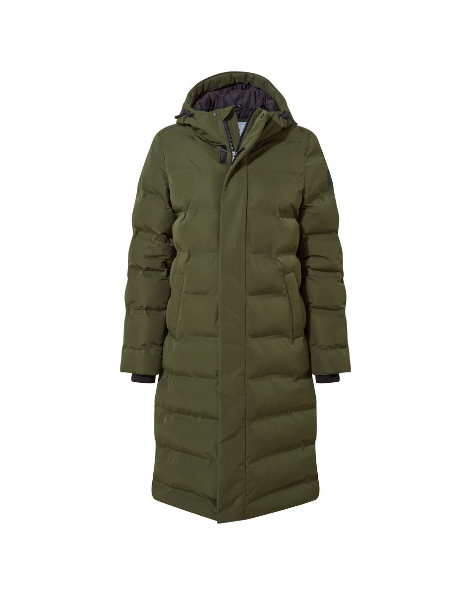Glaston Women's Parka - Dark Green
