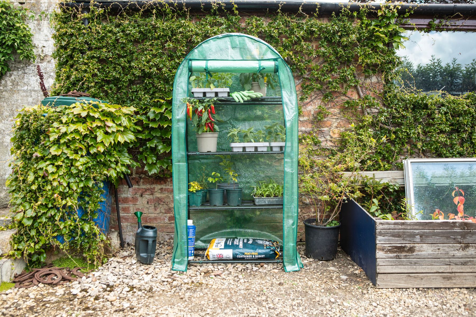 4 Tier Extra Wide Greenhouse – RRP £47.99 