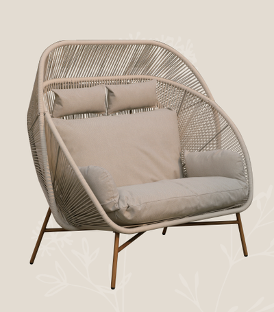 Haisley Garden Double Egg Chair