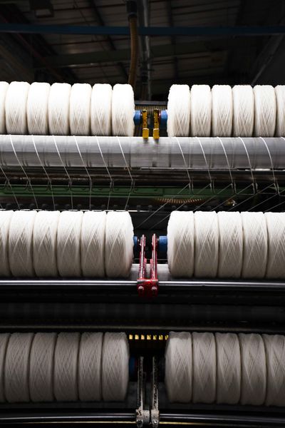 LCF Mill Visit - Rolls of yarn.jpg