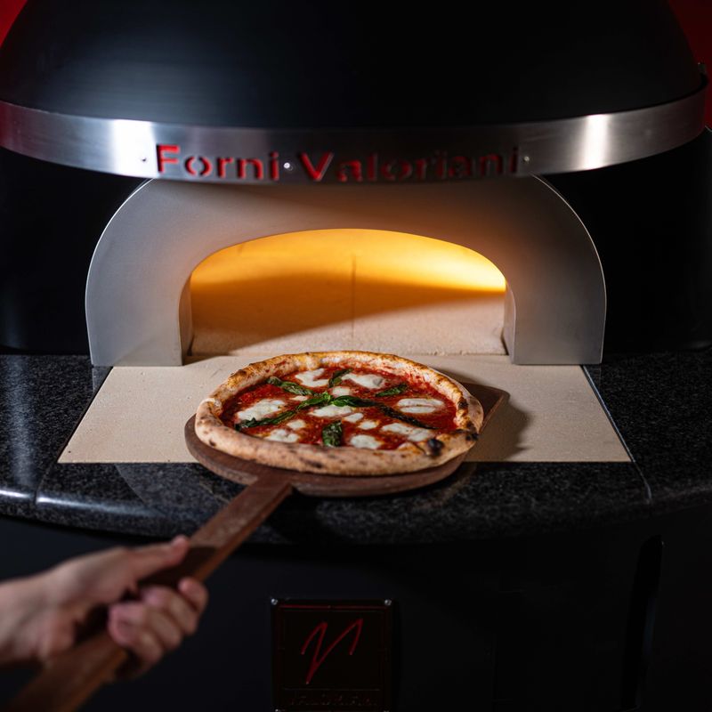 The new Maximo commercial electric pizza oven - the first-ever electric oven from Tuscan pizza oven specialists, Valoriani.  