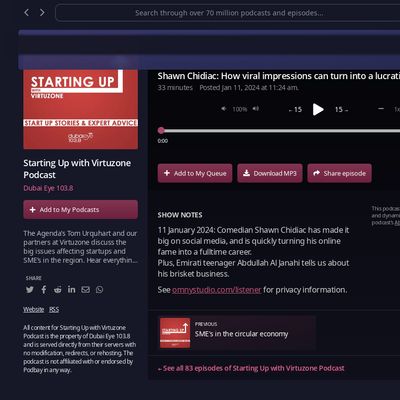 Screencapture of Podbay