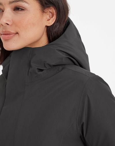 Reiner Women's Waterproof Down Parka - Black