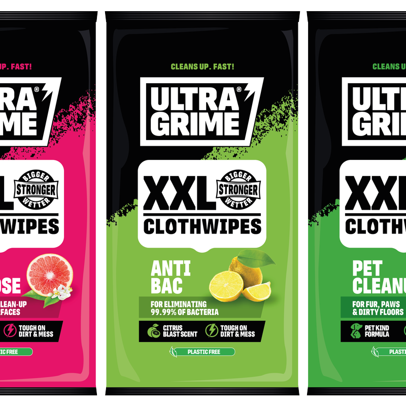 UltraGrime Clothwipes 
