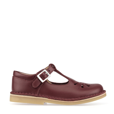 'LOTTIE'  in wine leather from Start-Rite Shoes 230th Birthday Collection. 