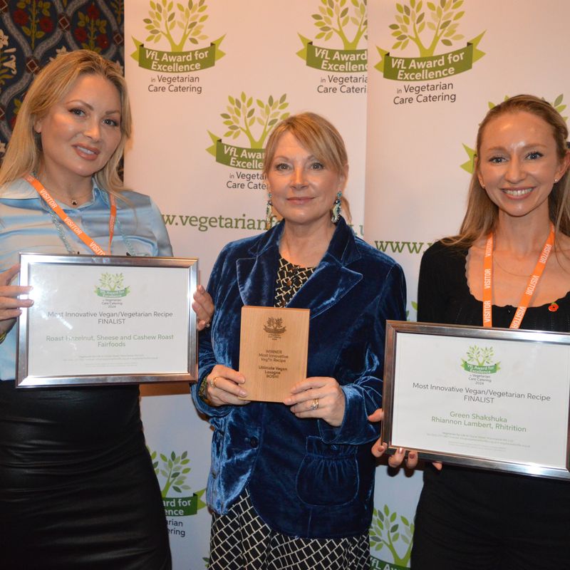 Pioneers of Vegan and Vegetarian Care Catering Celebrated at 2024 Awards for Excellence