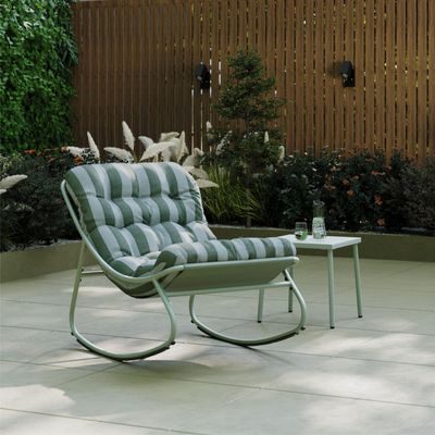 Charles Bentley NEW Porto Rocking Chair - Green.jpg