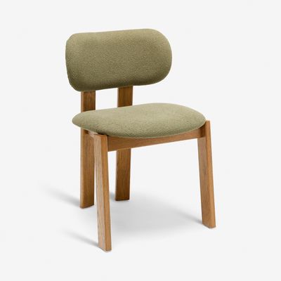 Cora Armless Dining Chair in Olive