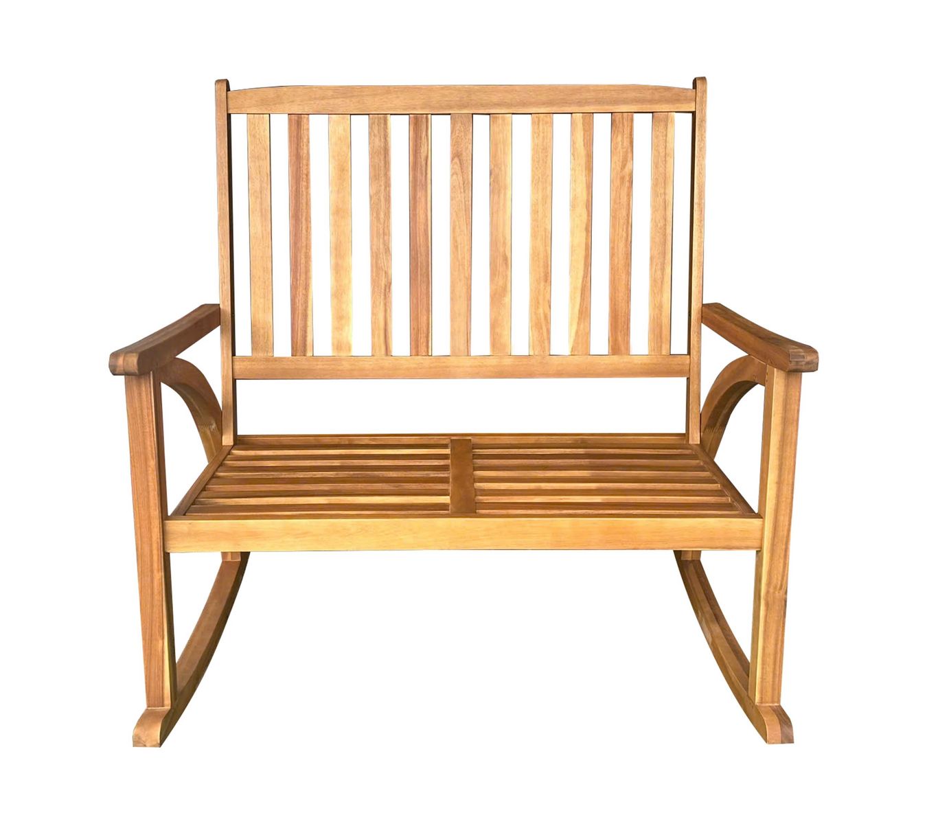 Lymington Acacia Wooden Rocking Bench