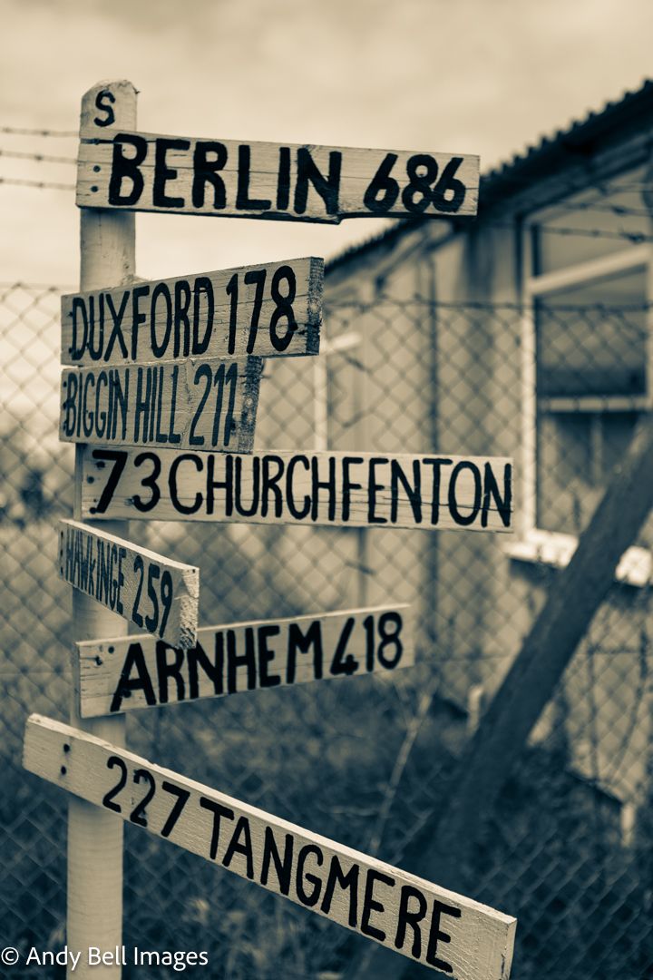 Sign at the Spitfire Visitor Centre: Hangar 42, Blackpool