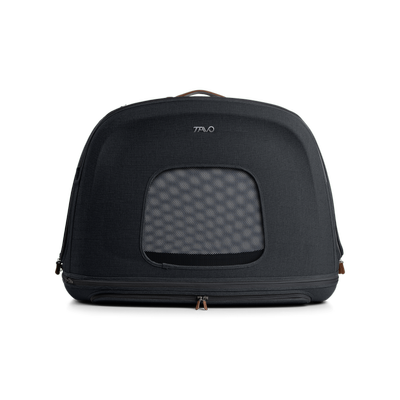 Crispin Pet Travel Crate, size Medium, in Onyx