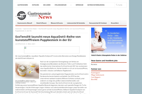 Screencapture of Gastronomie News - Portal der Gastronomen