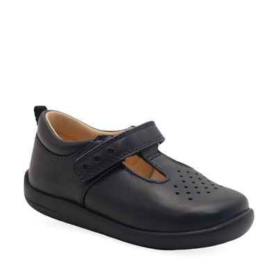 Jigsaw navy leather