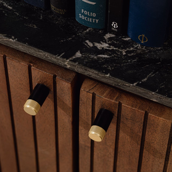 Suggested Header 2000px Brass Linear Cylinder Pulls in Black and Gold.jpg