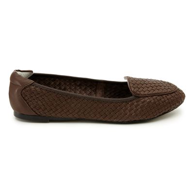 Clapham Brown Leather Loafers from Cocorose London
