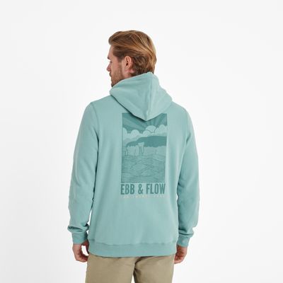 Ebb men's hoody - light sky